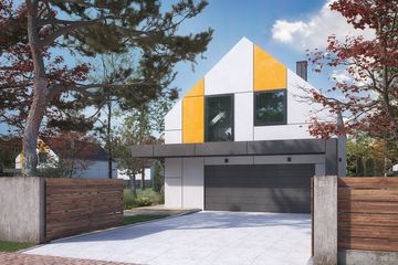  Projekt domu Tetyda (BSA2295) - projekt domu parterowego z poddaszem - Zdjęcie 4