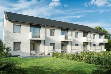  Projekt domu Merlin 1 dwulokalowy - segment p (WRD2993) - projekt domu z pełnym piętrem - Zdjęcie 2