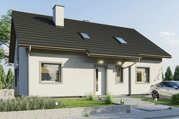  Projekt domu Aurelia A (WRD3042) - projekt domu parterowego z poddaszem - Zdjęcie 1