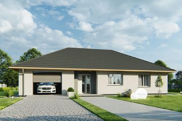  Projekt domu Boss 2 (WRD2930) - projekt domu parterowego - Zdjęcie 1