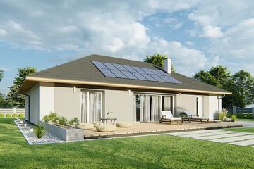  Projekt domu Boss 2 (WRD2930) - projekt domu parterowego - Zdjęcie 2