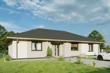  Projekt domu Boss 3 (WRD2935) - projekt domu parterowego - Zdjęcie 1