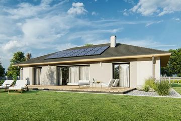  Projekt domu Boss 3 (WRD2935) - projekt domu parterowego - Zdjęcie 2