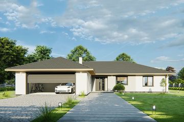  Projekt domu Boss 7 (WRD2939) - projekt domu parterowego - Zdjęcie 1