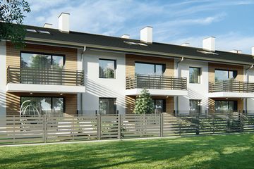  Projekt domu Merlin 3 - segment lewy (WRD2995) - projekt domu z pełnym piętrem - Zdjęcie 3