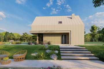  Projekt domu Sej-pro 072 energo (ELW1054) - projekt domu parterowego z poddaszem - Zdjęcie 4