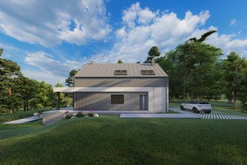  Projekt domu Sej-pro 074 energo (ELW1055) - projekt domu parterowego z poddaszem - Zdjęcie 12