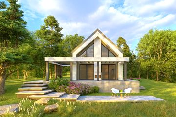  Projekt domu Sej-pro 074 energo (ELW1055) - projekt domu parterowego z poddaszem - Zdjęcie 2