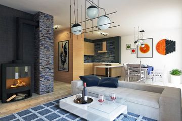  Projekt domu Głuszec III z garażem 1-st. [A] (WRF2299) - projekt domu parterowego z poddaszem - Zdjęcie 3