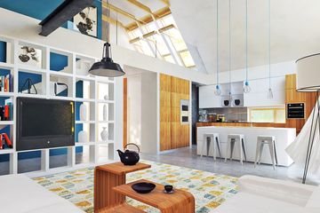  Projekt domu Sobótka z garażem 1-st. [A] (WRF2302) - projekt domu parterowego z poddaszem - Zdjęcie 4