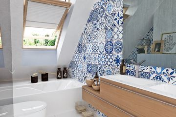  Projekt domu Sobótka z garażem 1-st. [A] (WRF2302) - projekt domu parterowego z poddaszem - Zdjęcie 8