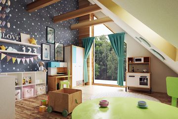  Projekt domu Sobótka z garażem 1-st. [A] (WRF2302) - projekt domu parterowego z poddaszem - Zdjęcie 11