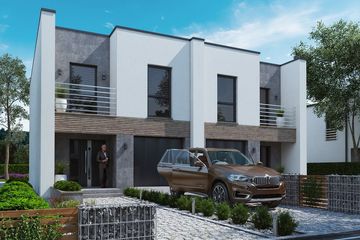  Projekt domu KA205 (PKT1179) - projekt domu z pełnym piętrem - Zdjęcie 1