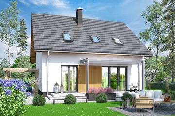  Projekt domu Comodo (WOF1146) - projekt domu parterowego z poddaszem - Zdjęcie 4