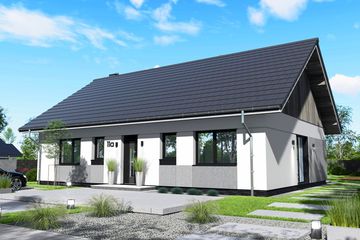  Projekt domu Tani w budowie (LUZ1000) - projekt domu parterowego - Zdjęcie 1