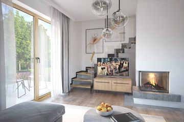  Projekt domu Monte 4 (WOF1147) - projekt domu parterowego z poddaszem - Zdjęcie 7