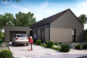  Projekt domu Ka94 war.1 (PKT1182) - projekt domu parterowego - Zdjęcie 1