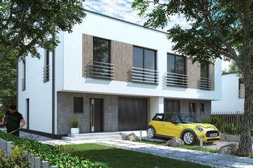  Projekt domu KA154 (PKT1183) - projekt domu z pełnym piętrem - Zdjęcie 1