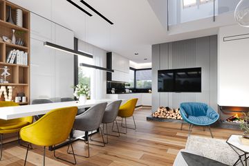  Projekt domu Hiacynt 5 (WAH2061) - projekt domu parterowego - Zdjęcie 9