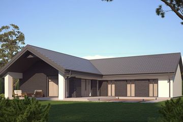  Projekt domu uA211 (WCB1273) - projekt domu parterowego - Zdjęcie 2