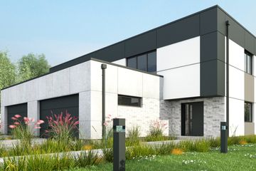 Projekt domu uA228 (WCB1288) - projekt domu z pełnym piętrem - Zdjęcie 2