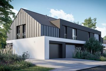  Projekt domu HomeKoncept 93 B (KRX1152) - projekt domu parterowego z poddaszem - Zdjęcie 2