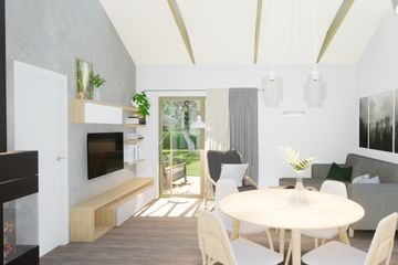  Projekt domu letniskowego D314 (WAI1421) - projekt domu letniskowego parterowego - Zdjęcie 5