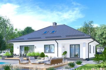  Projekt domu APS 180 NEW (LUA1522) - projekt domu parterowego - Zdjęcie 2