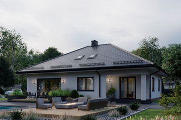  Projekt domu APS 180 NEW (LUA1522) - projekt domu parterowego - Zdjęcie 4