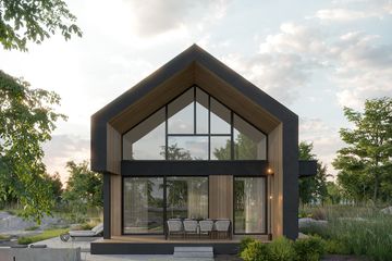  Projekt domu HomeKoncept 89 (KRX1151) - projekt domu parterowego z poddaszem - Zdjęcie 3