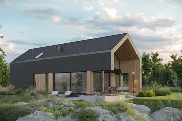  Projekt domu HomeKoncept 89 (KRX1151) - projekt domu parterowego z poddaszem - Zdjęcie 4