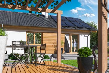  Projekt domu Tiara mini (WOE1165) - projekt domu parterowego - Zdjęcie 5