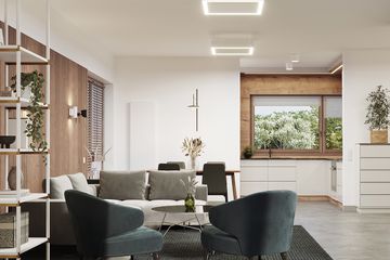  Projekt domu E-274 (WAX1192) - projekt domu parterowego - Zdjęcie 3