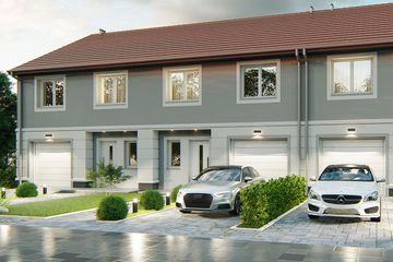  Projekt domu Norbert 6 - segment lewy (WRD2951) - projekt domu z pełnym piętrem - Zdjęcie 3