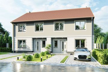  Projekt domu Norbert 3 - segment lewy (WRD2963) - projekt domu z pełnym piętrem - Zdjęcie 4