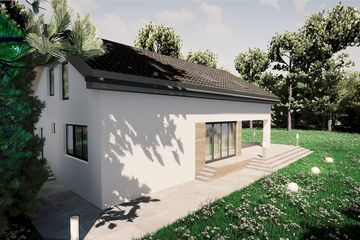  Projekt domu Astrid (WAL1042) - projekt domu parterowego z poddaszem - Zdjęcie 4