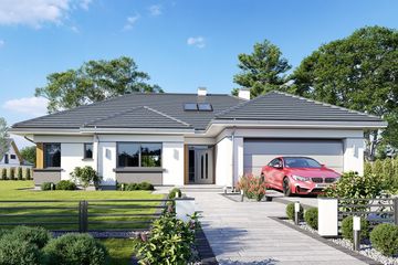  Projekt domu Willa Parterowa 3 (WAH2062) - projekt domu parterowego - Zdjęcie 2