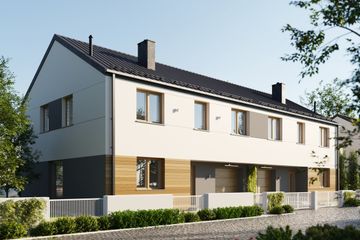  Projekt domu Emma Max Duo (1728) (KRD2888) - projekt domu z pełnym piętrem - Zdjęcie 1