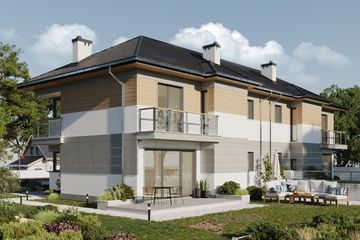  Projekt domu Monika Duolit (1715) (KRD2887) - projekt domu z pełnym piętrem - Zdjęcie 3