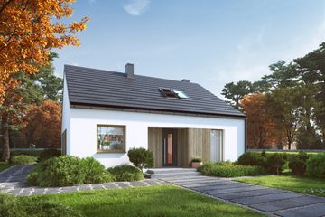  Projekt domu Eco 43 (WOZ1052) - projekt domu parterowego - Zdjęcie 4