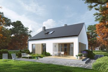  Projekt domu Eco 43 (WOZ1052) - projekt domu parterowego - Zdjęcie 2