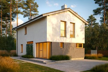  Projekt domu Mika II (WRC2775) - projekt domu z pełnym piętrem - Zdjęcie 2