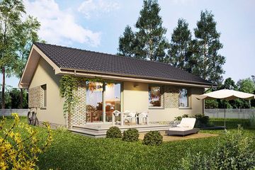 Projekt domu Fiori (WRN1511) - projekt domu parterowego - Zdjęcie 1