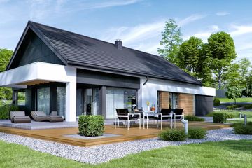  Projekt domu HomeKoncept 44 G1 Ytong (KRX1154) - projekt domu parterowego - Zdjęcie 3