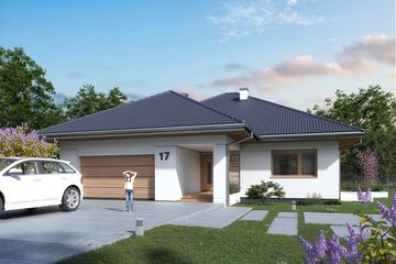  Projekt domu Ariel 9 (BSA2297) - projekt domu parterowego - Zdjęcie 1