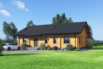  Projekt domu Adomierz 6 dw (KRP2493) - projekt domu parterowego - Zdjęcie 1