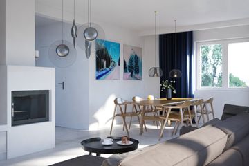  Projekt domu Ponin (KRP2495) - projekt domu parterowego z poddaszem - Zdjęcie 3