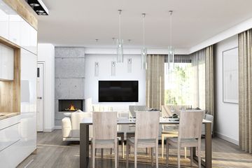  Projekt domu Diana Grande C bliźniak (WRR1111) - projekt domu parterowego z poddaszem - Zdjęcie 5