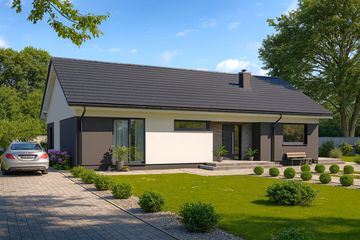  Projekt domu N24-BG (KKG1020) - projekt domu parterowego - Zdjęcie 4