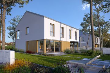  Projekt domu Modrzewiowy 1 (WAW1146) - projekt domu z pełnym piętrem - Zdjęcie 2